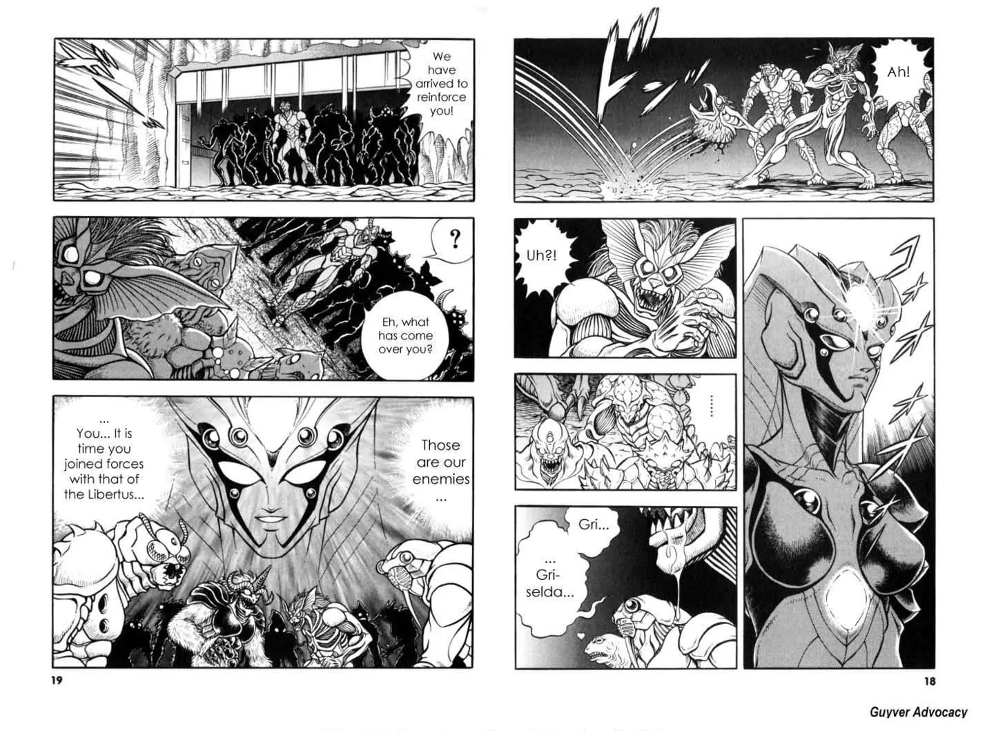 Guyver Chapter 120 page 11 - Chapter 120: Griselda, the Warrior