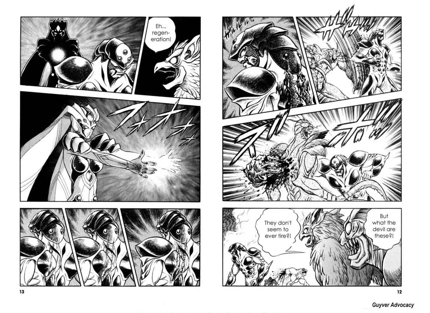 Guyver Chapter 120 page 8 - Chapter 120: Griselda, the Warrior