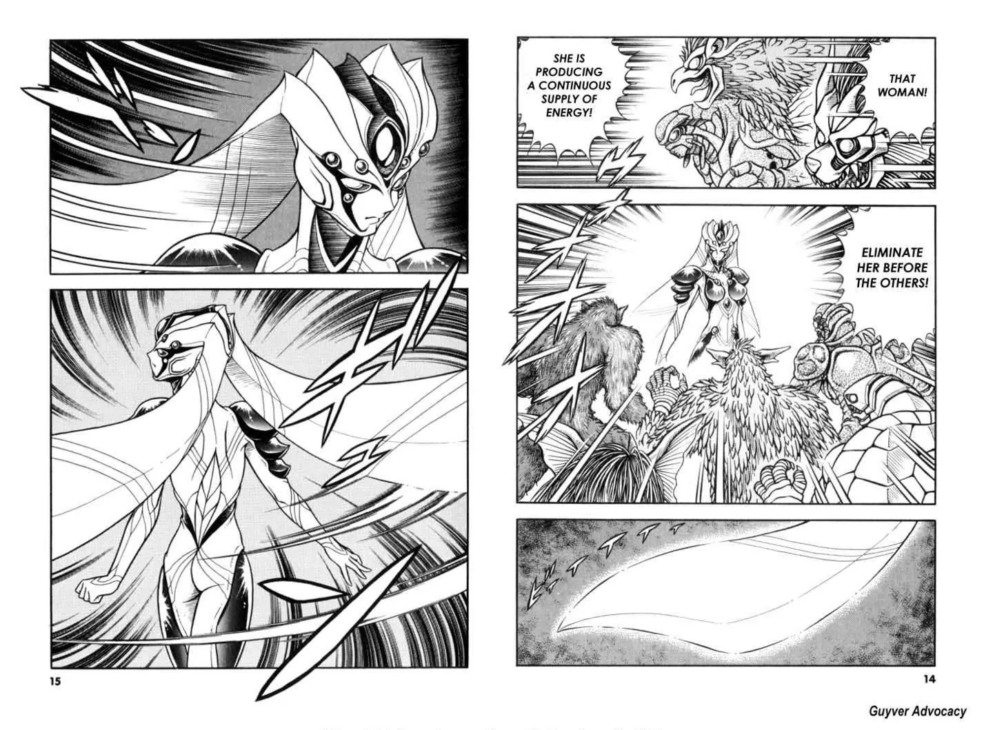 Guyver Chapter 120 page 9 - Chapter 120: Griselda, the Warrior
