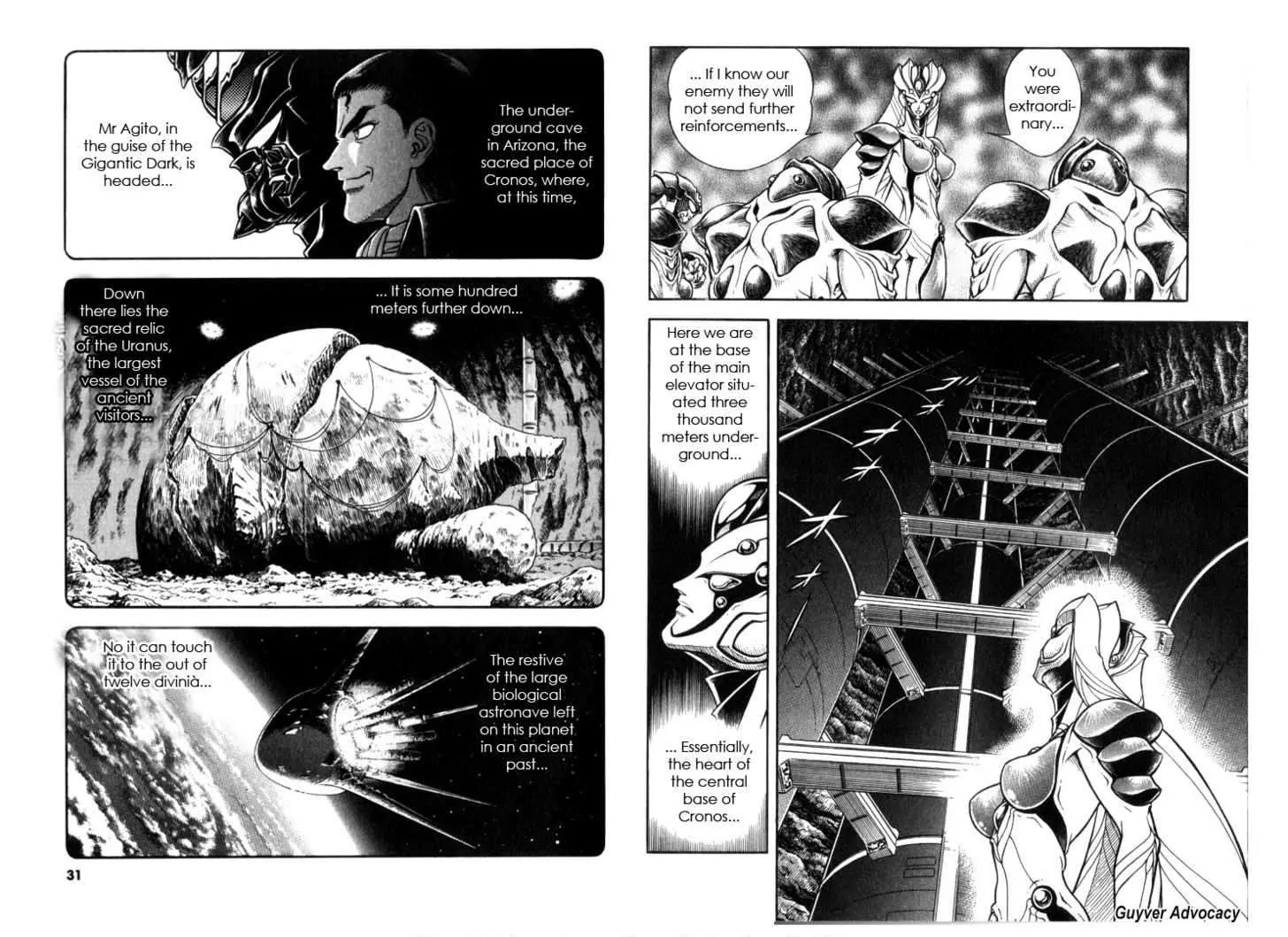 Guyver Chapter 121 page 4 - Chapter 121: To the Charge! Gravity Ram