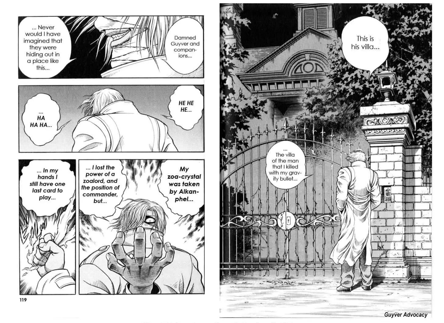 Guyver Chapter 124 page 12 - Chapter 124: Tokyo - The Arrival of the Wicked Darkness
