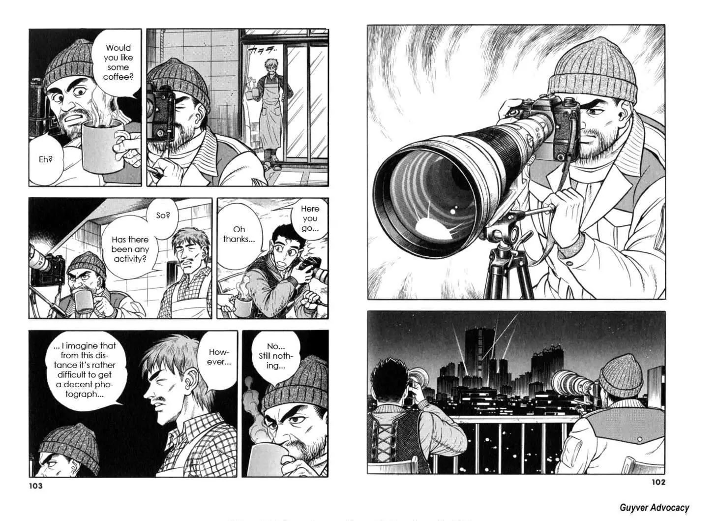 Guyver Chapter 124 page 4 - Chapter 124: Tokyo - The Arrival of the Wicked Darkness