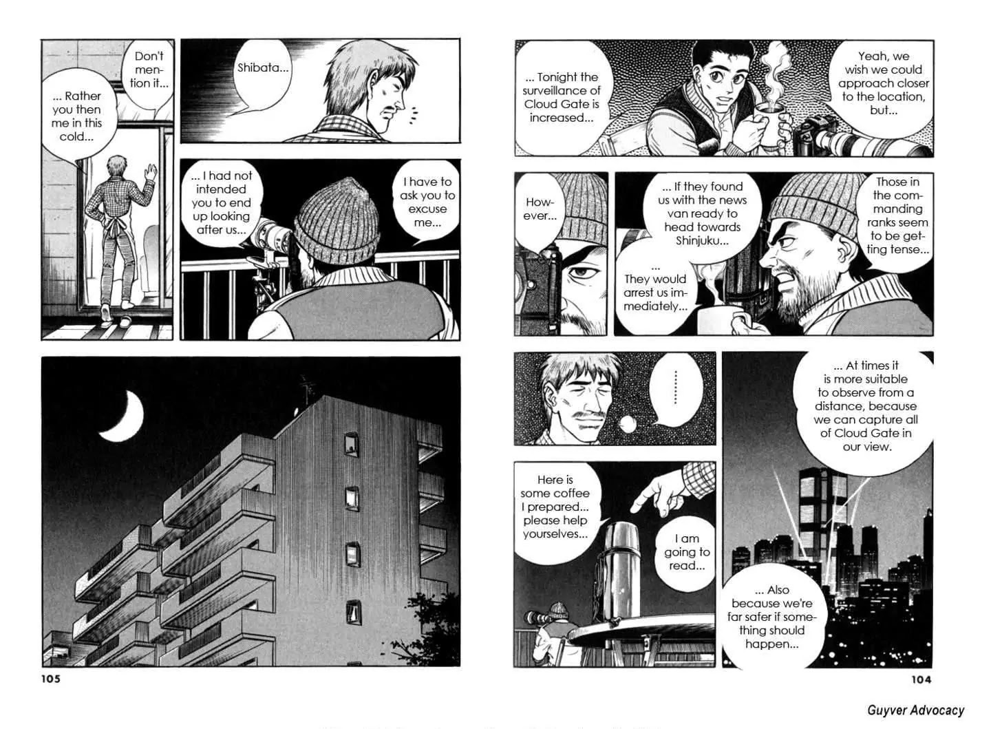 Guyver Chapter 124 page 5 - Chapter 124: Tokyo - The Arrival of the Wicked Darkness