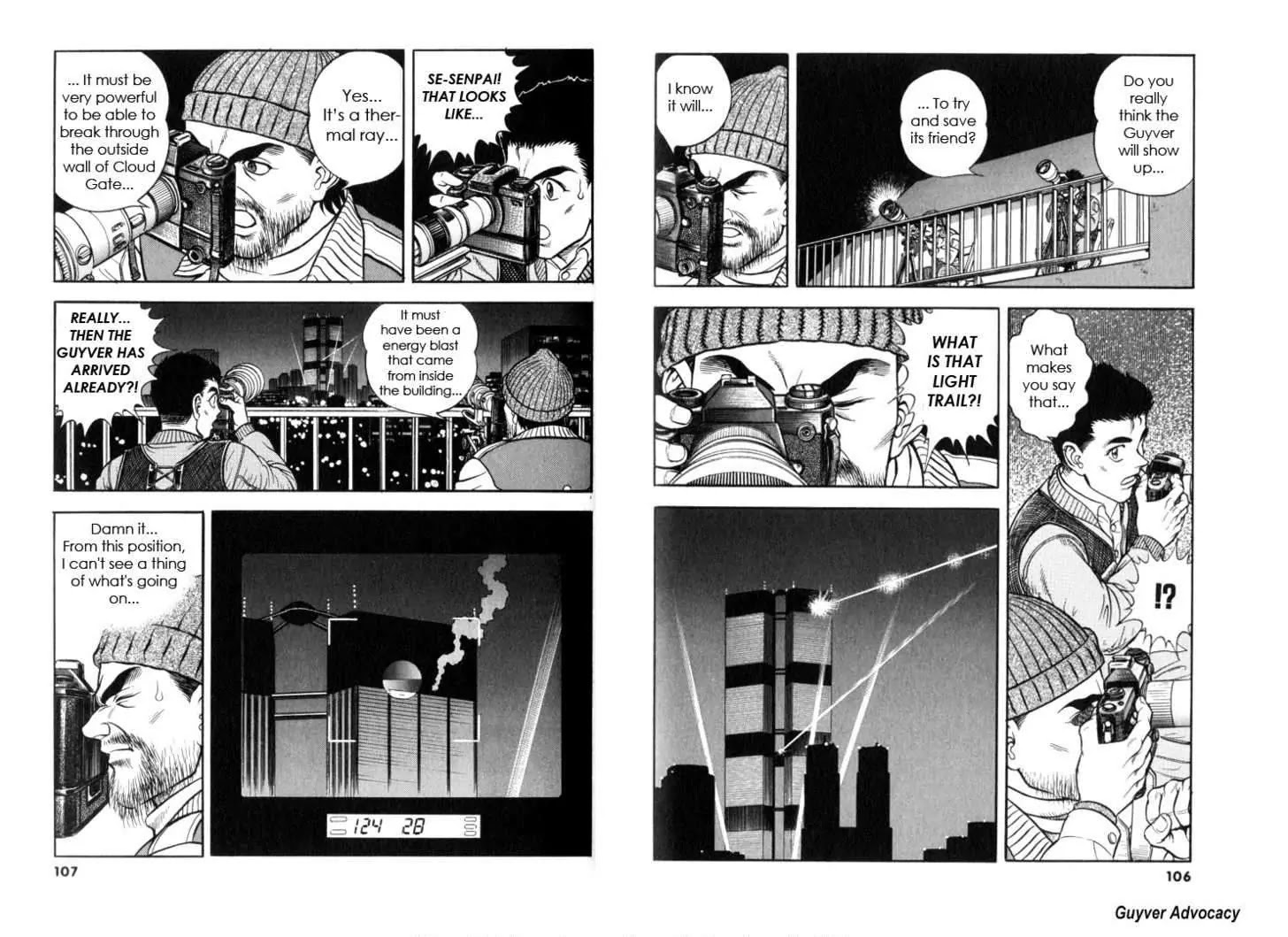 Guyver Chapter 124 page 6 - Chapter 124: Tokyo - The Arrival of the Wicked Darkness
