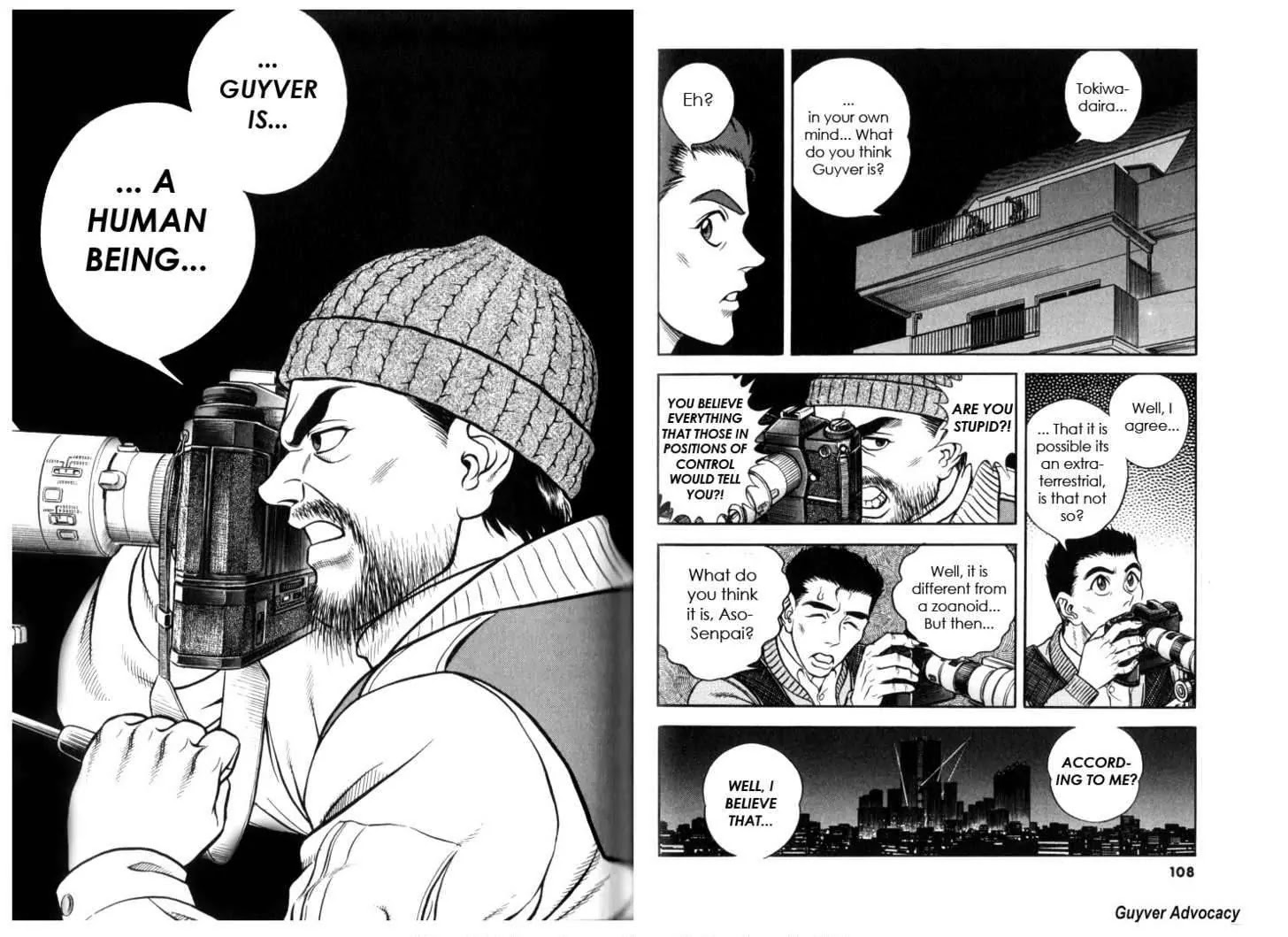 Guyver Chapter 124 page 7 - Chapter 124: Tokyo - The Arrival of the Wicked Darkness