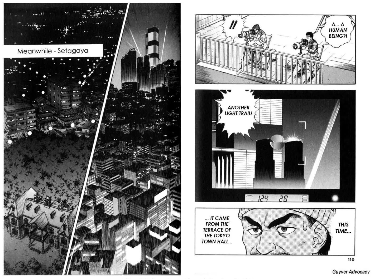Guyver Chapter 124 page 8 - Chapter 124: Tokyo - The Arrival of the Wicked Darkness