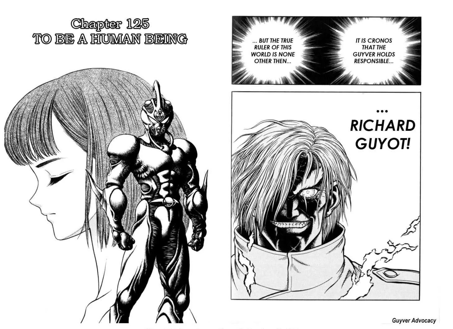 Guyver Chapter 125 page 1 - Chapter 125: To be a Human Being