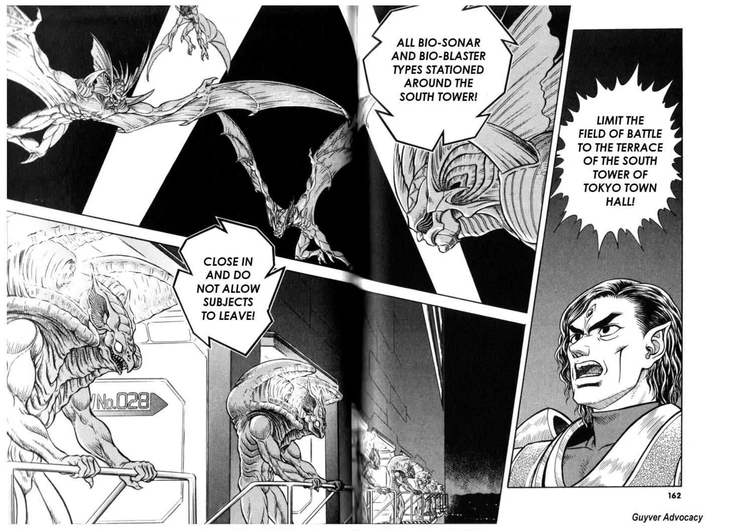 Guyver Chapter 126 page 10 - Chapter 126: Violent Attack of the Old Magician's Puppet