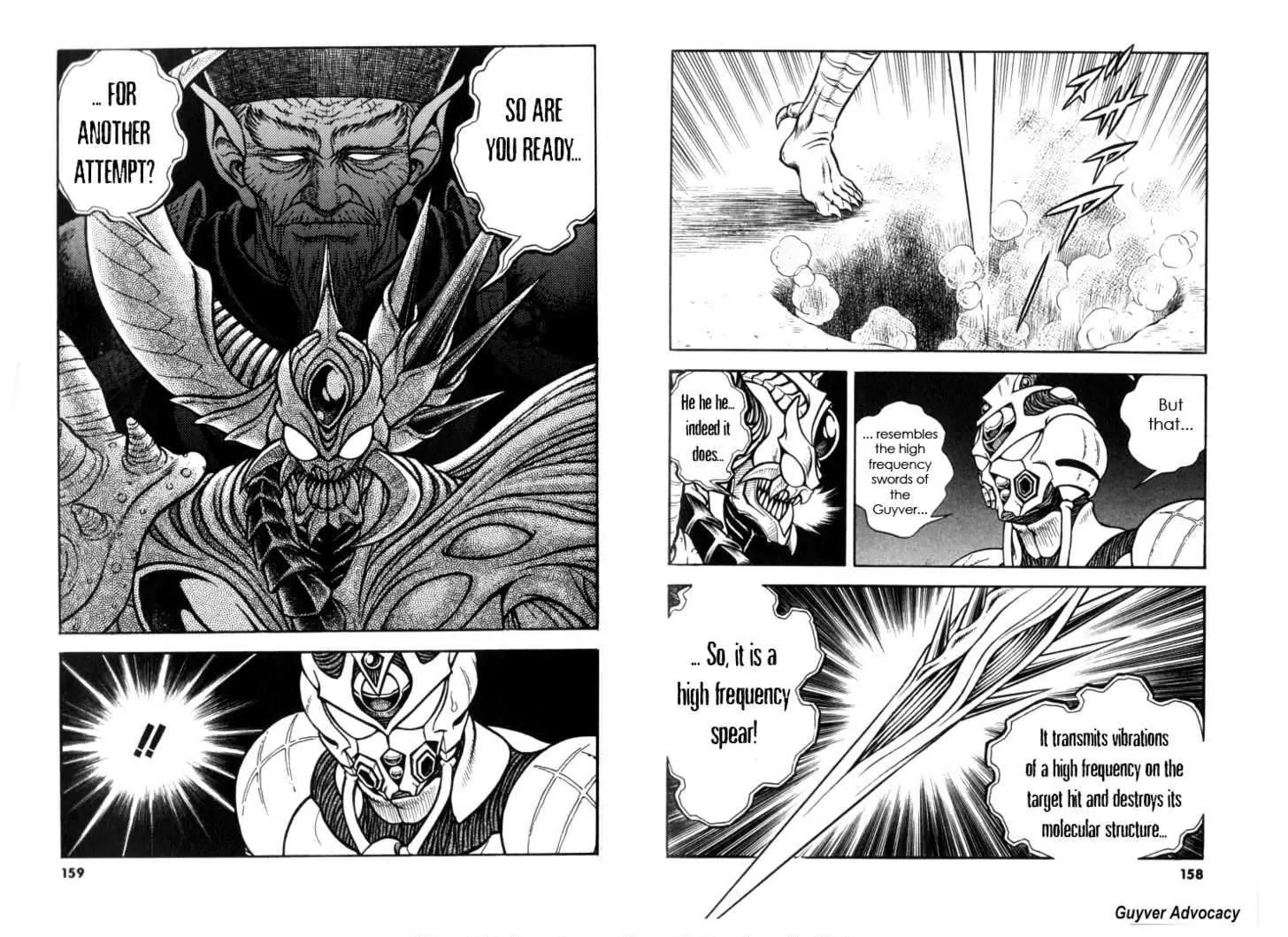 Guyver Chapter 126 page 8 - Chapter 126: Violent Attack of the Old Magician's Puppet