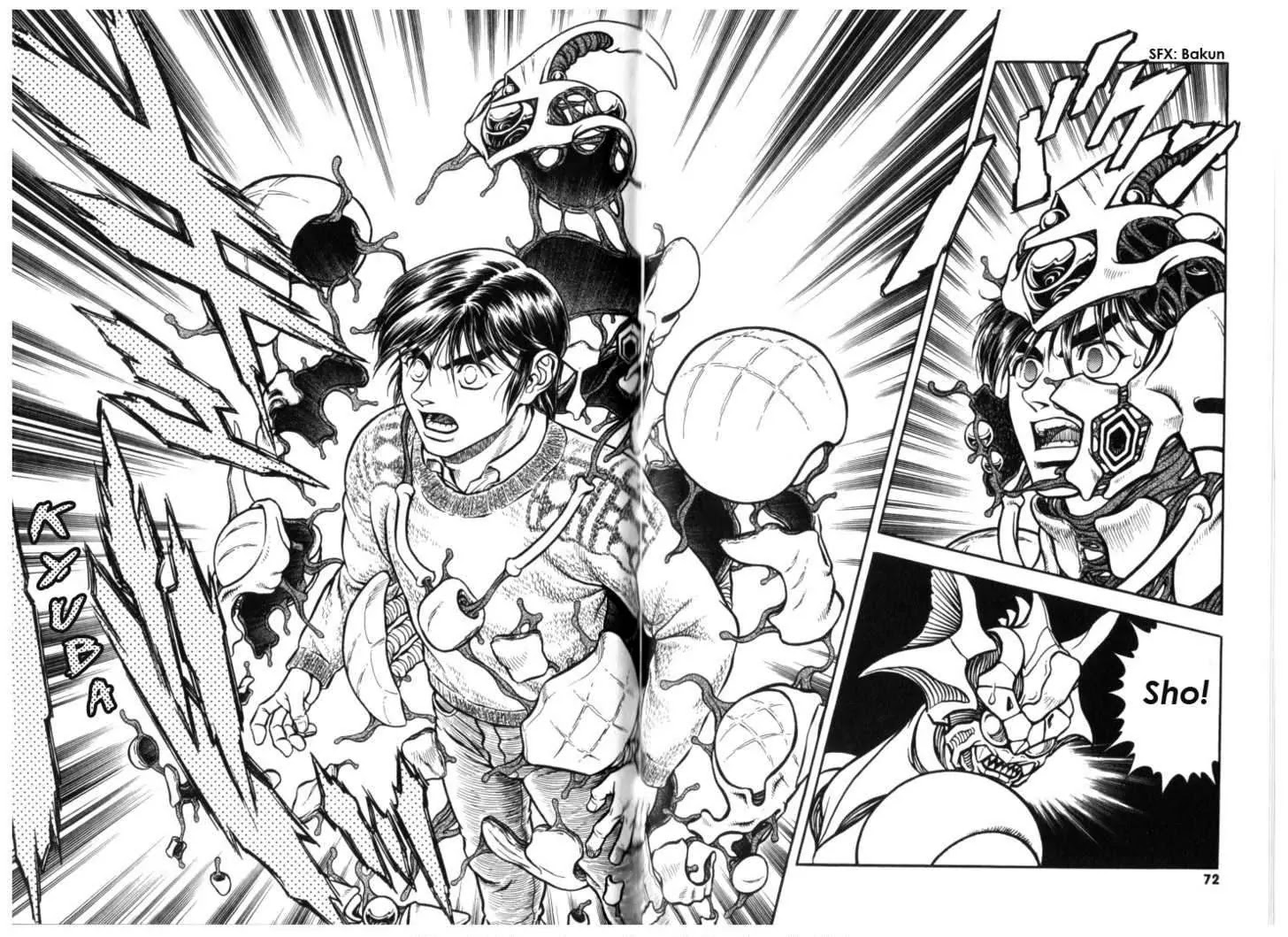 Guyver Chapter 129 page 12 - Chapter 129: Shock!! Bio-Booster Armor Develops