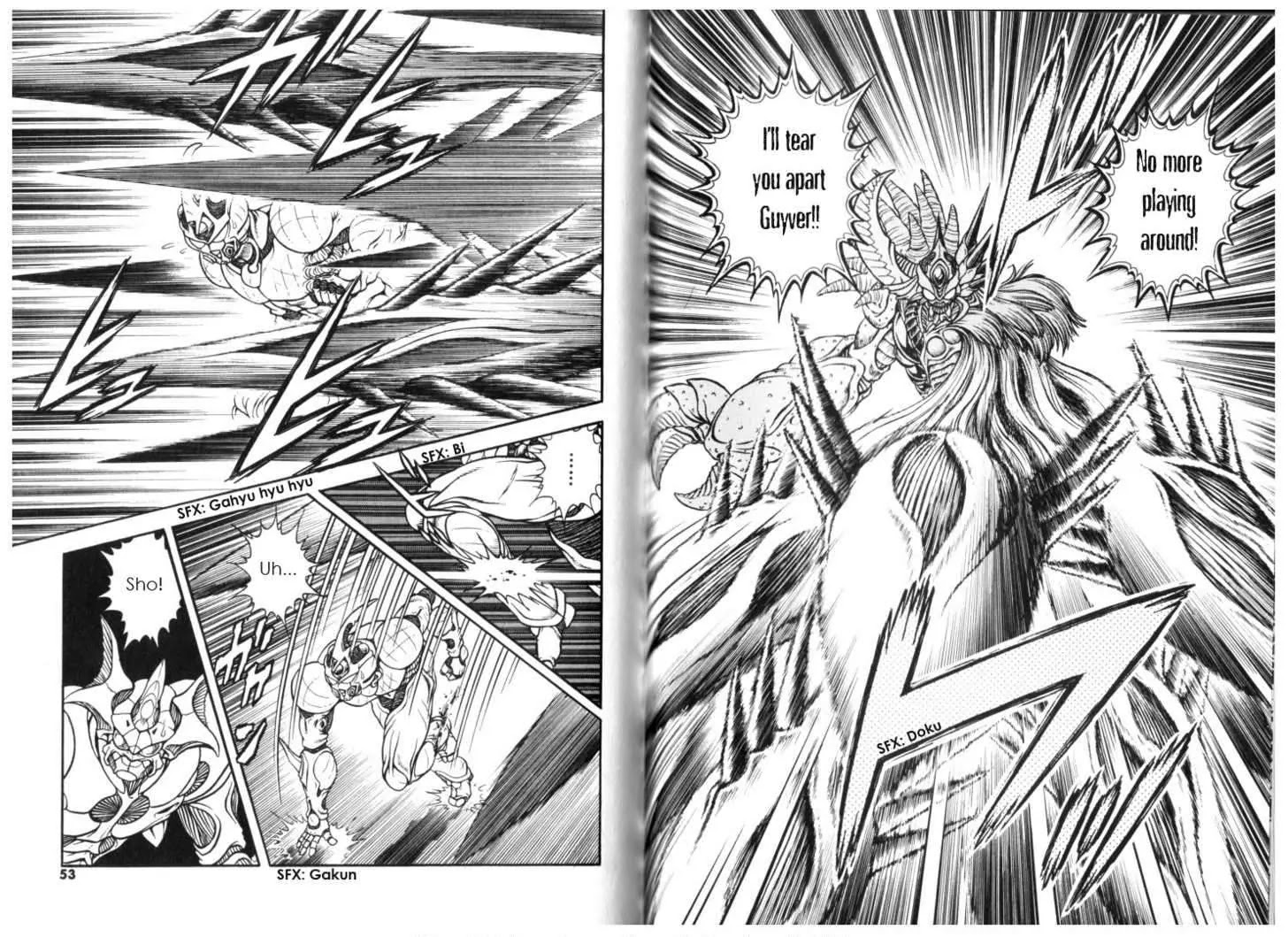 Guyver Chapter 129 page 2 - Chapter 129: Shock!! Bio-Booster Armor Develops
