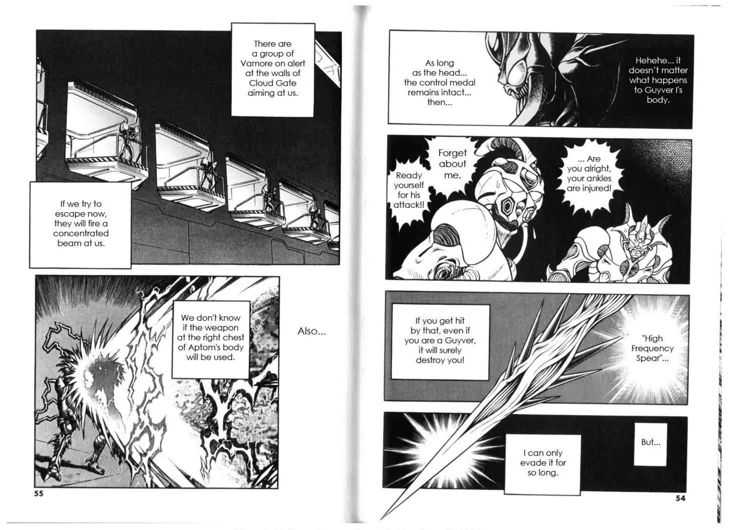 Guyver Chapter 129 page 3 - Chapter 129: Shock!! Bio-Booster Armor Develops