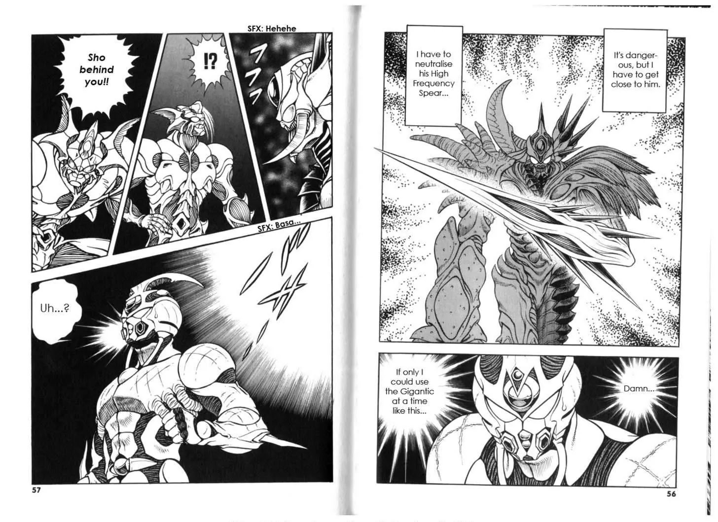 Guyver Chapter 129 page 4 - Chapter 129: Shock!! Bio-Booster Armor Develops