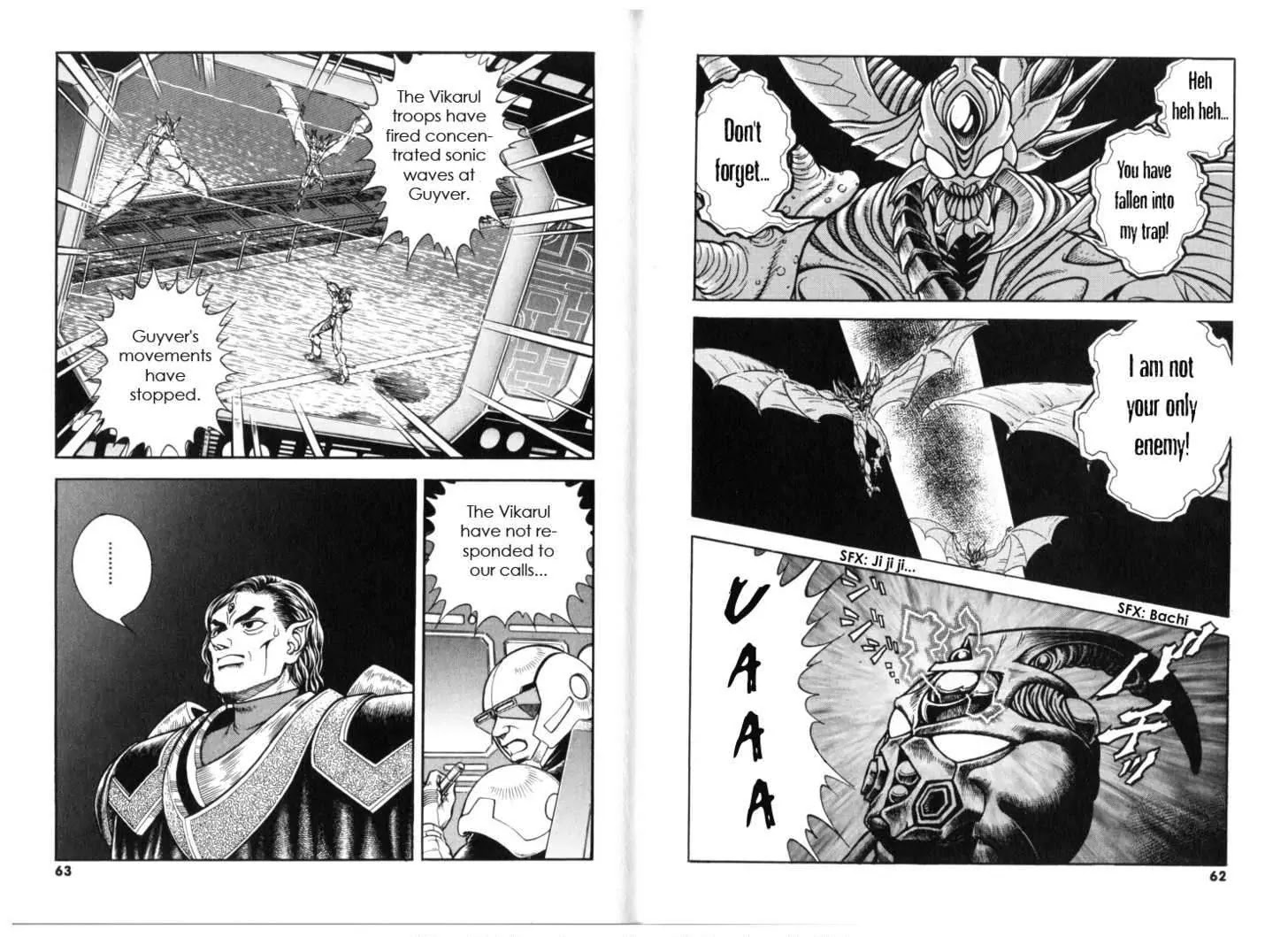Guyver Chapter 129 page 7 - Chapter 129: Shock!! Bio-Booster Armor Develops