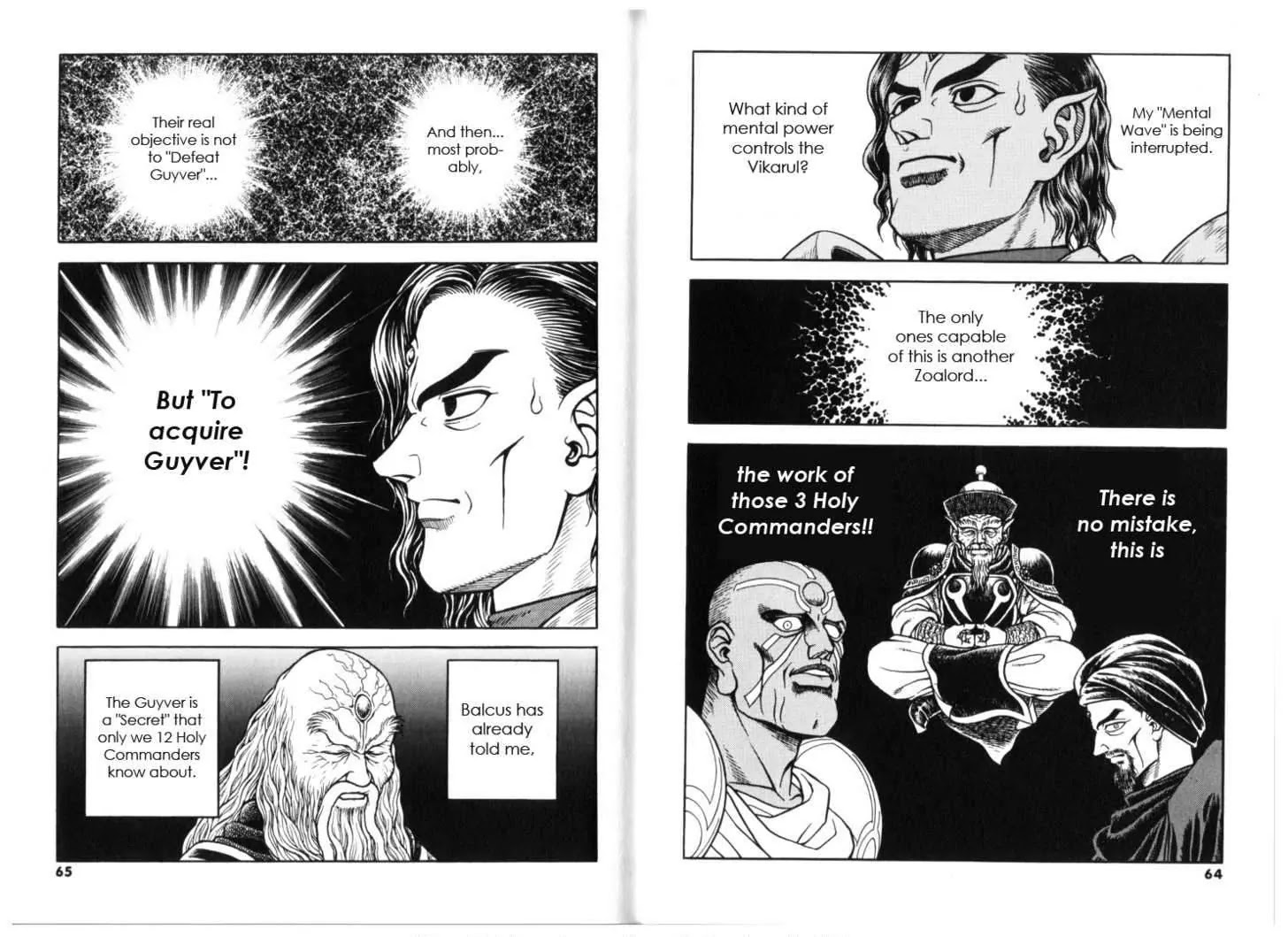 Guyver Chapter 129 page 8 - Chapter 129: Shock!! Bio-Booster Armor Develops