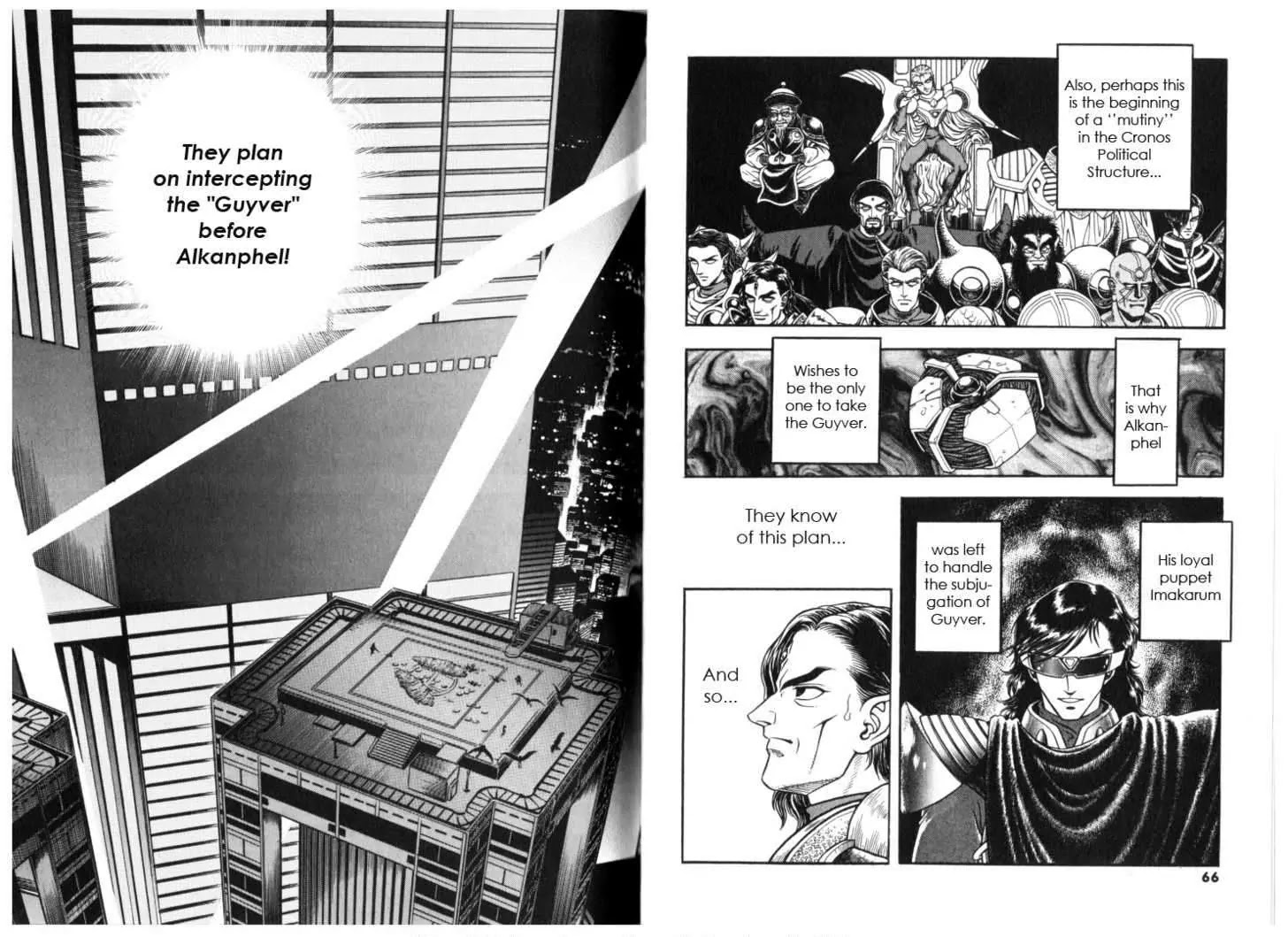 Guyver Chapter 129 page 9 - Chapter 129: Shock!! Bio-Booster Armor Develops