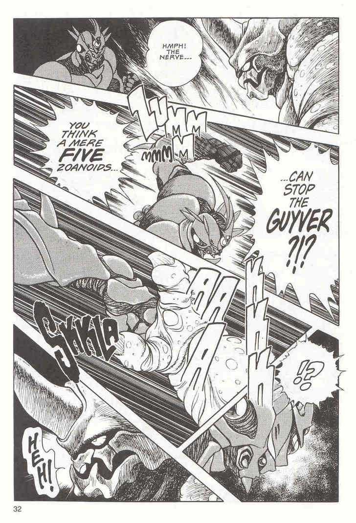 Guyver Chapter 13 page 32 - Chapter 13 : Betrayed!