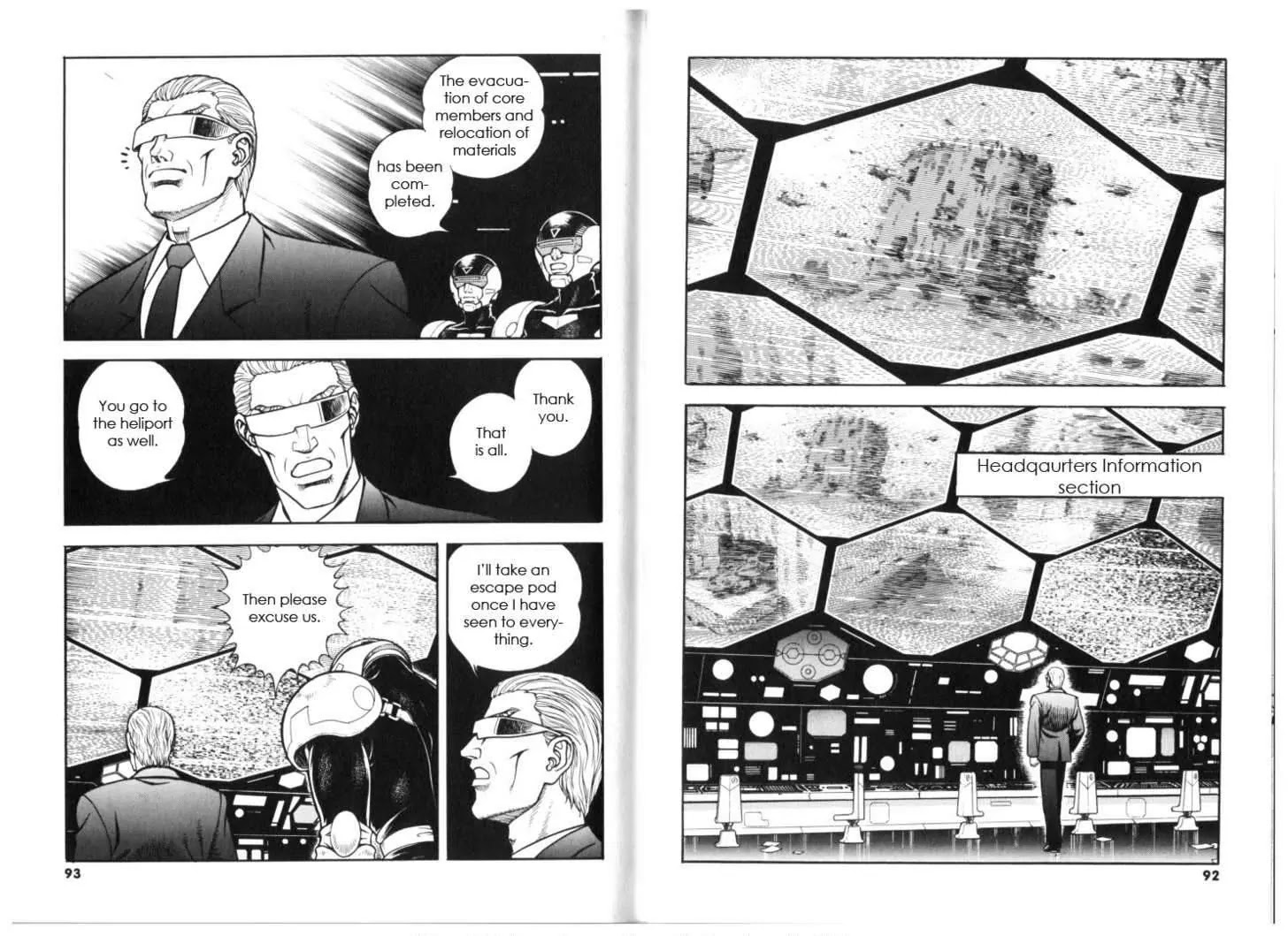 Guyver Chapter 130 page 10 - Chapter 130: Balcus' Gamble-Headquarters Rumble