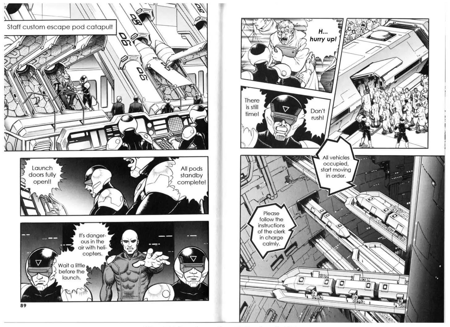 Guyver Chapter 130 page 8 - Chapter 130: Balcus' Gamble-Headquarters Rumble
