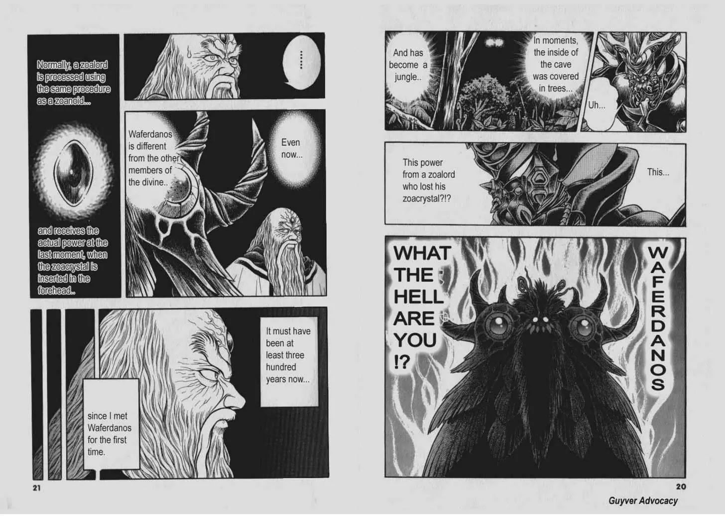Guyver Chapter 134 page 10 - Chapter 134: The True Face of King Waferdanos