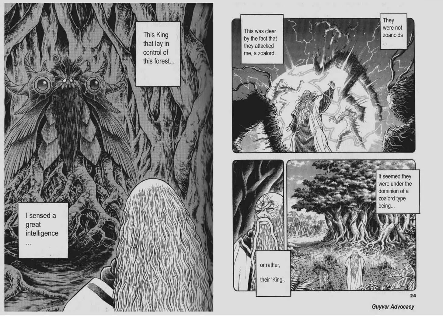 Guyver Chapter 134 page 12 - Chapter 134: The True Face of King Waferdanos