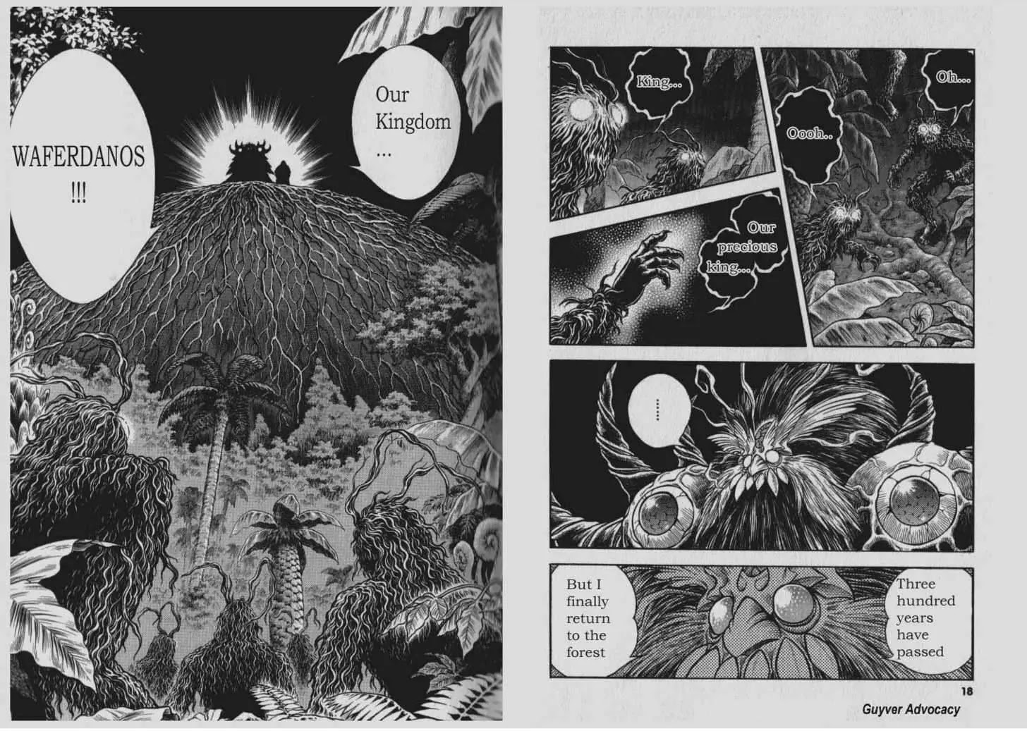 Guyver Chapter 134 page 9 - Chapter 134: The True Face of King Waferdanos