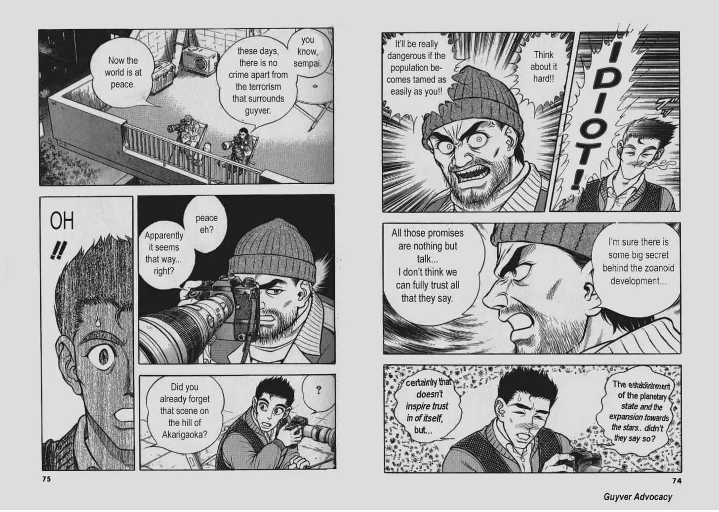 Guyver Chapter 136 page 10 - Chapter 136: The Faith of the Guards
