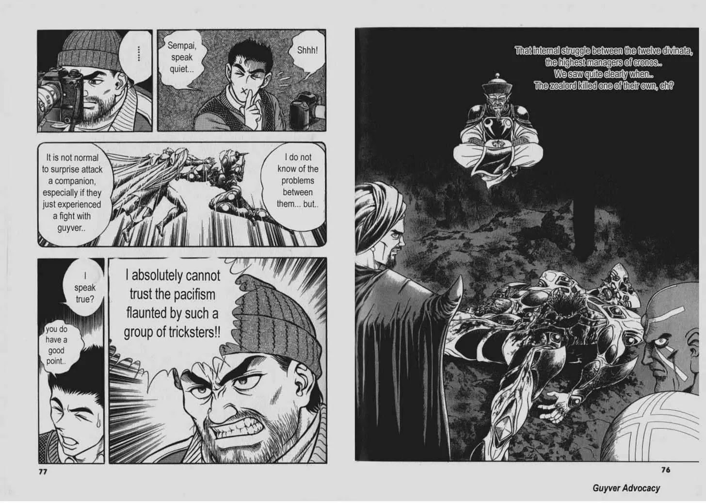 Guyver Chapter 136 page 11 - Chapter 136: The Faith of the Guards