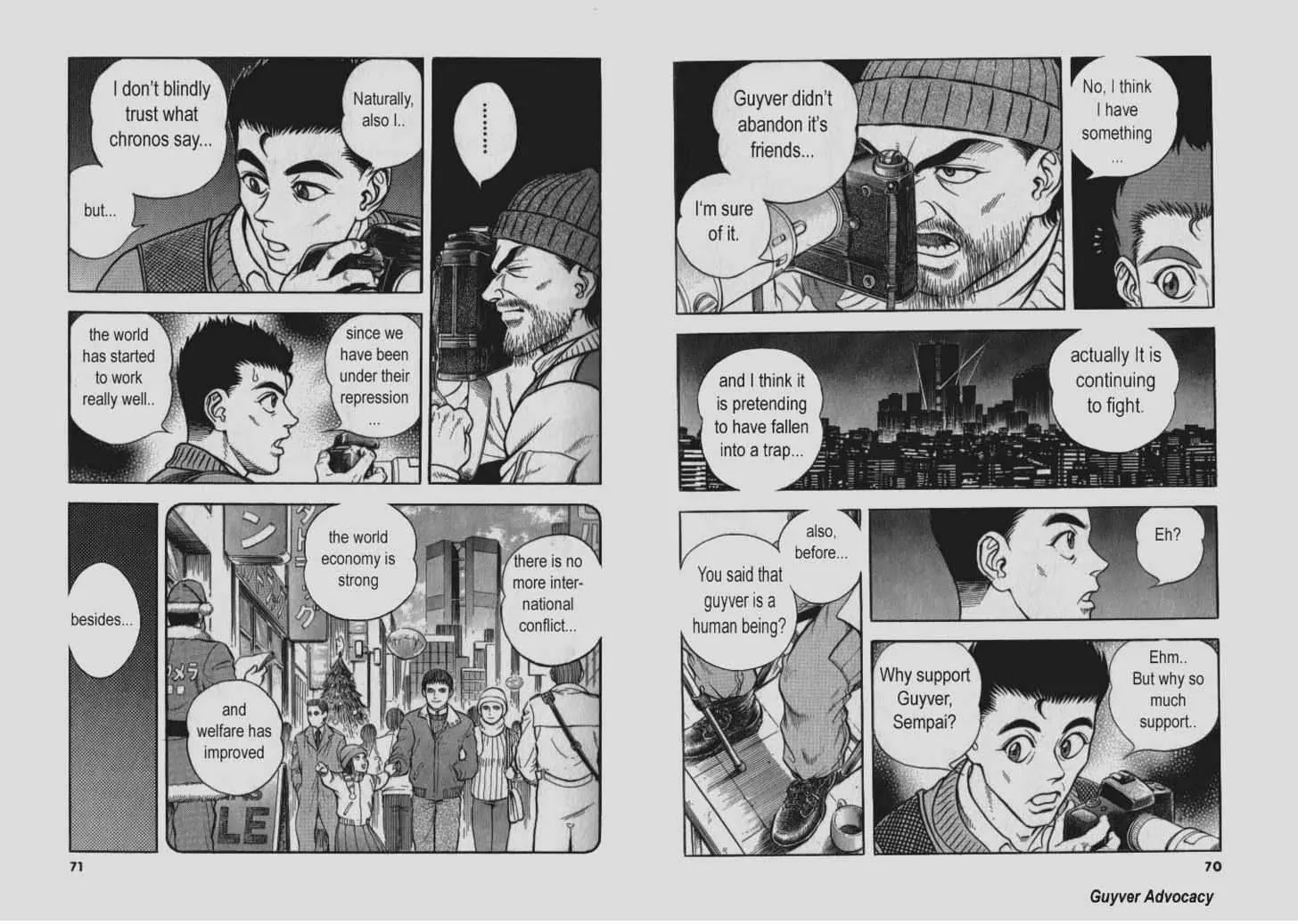 Guyver Chapter 136 page 8 - Chapter 136: The Faith of the Guards
