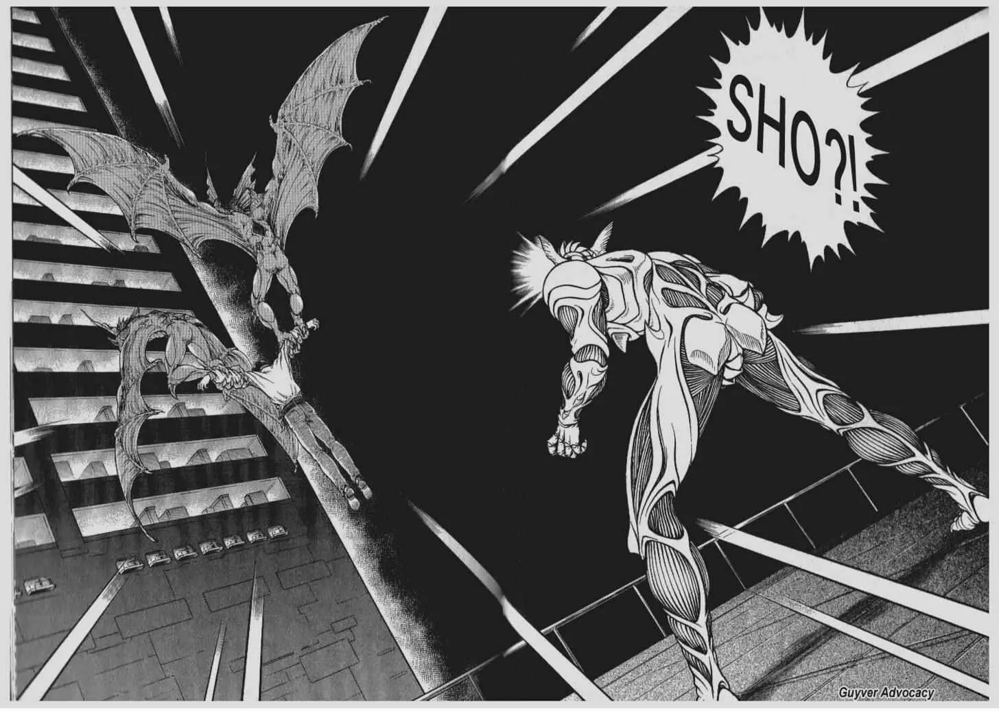 Guyver Chapter 137 page 12 - Chapter 137: True Face of the One Divinata