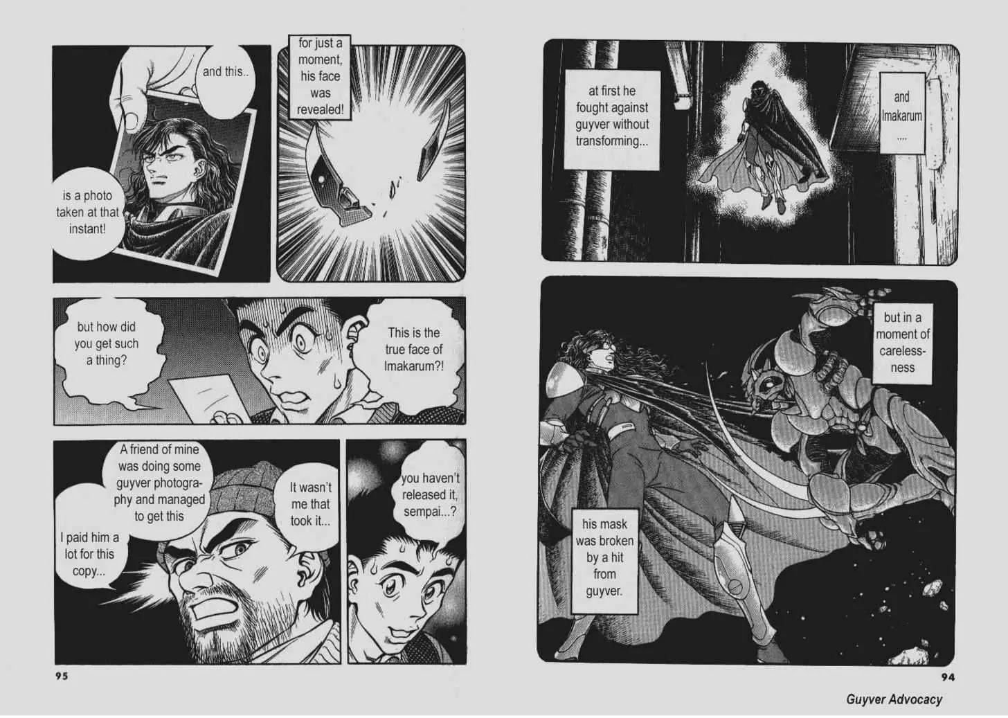 Guyver Chapter 137 page 8 - Chapter 137: True Face of the One Divinata