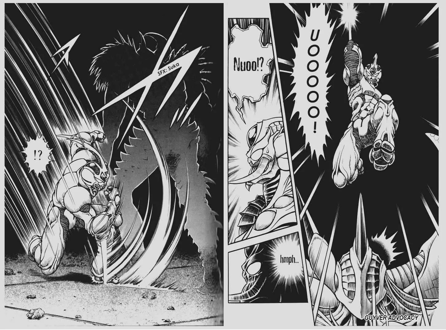 Guyver Chapter 142 page 11 - Chapter 142: Battle to the Death!! Metropolitan Goverment Office Rooftop