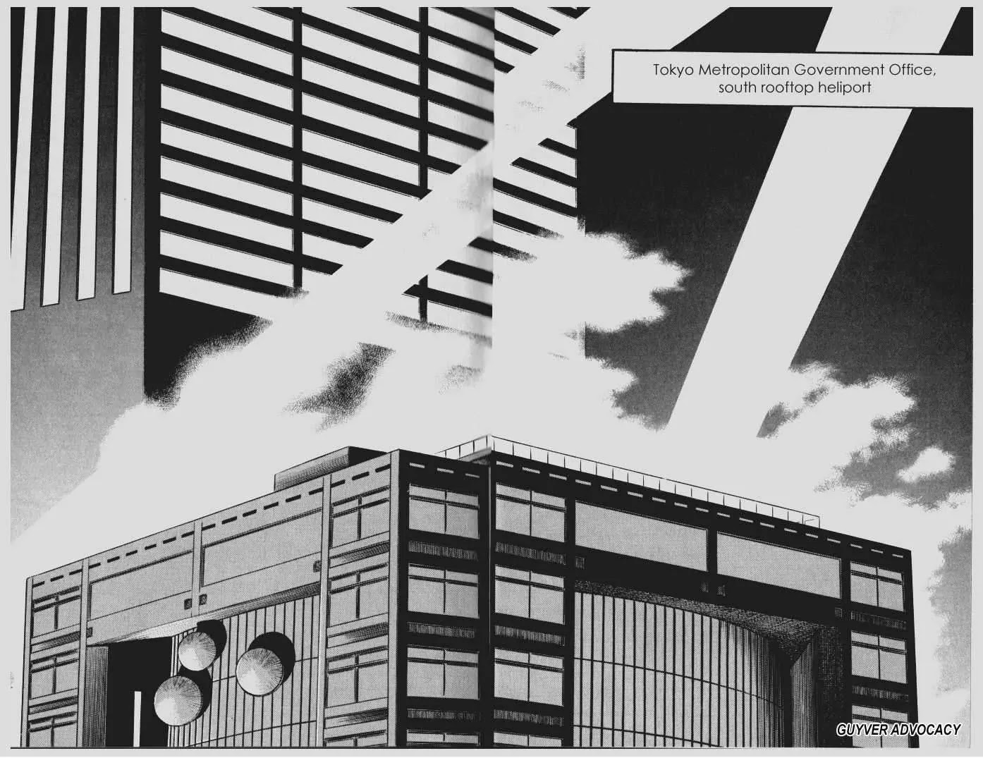 Guyver Chapter 142 page 2 - Chapter 142: Battle to the Death!! Metropolitan Goverment Office Rooftop