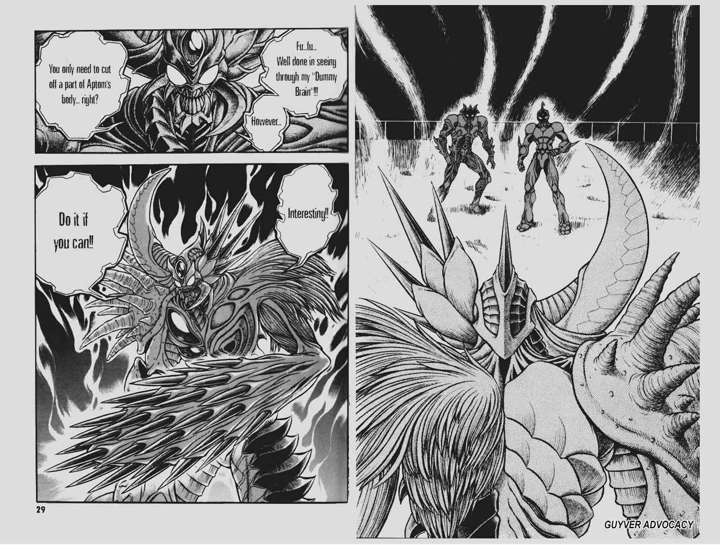 Guyver Chapter 142 page 3 - Chapter 142: Battle to the Death!! Metropolitan Goverment Office Rooftop