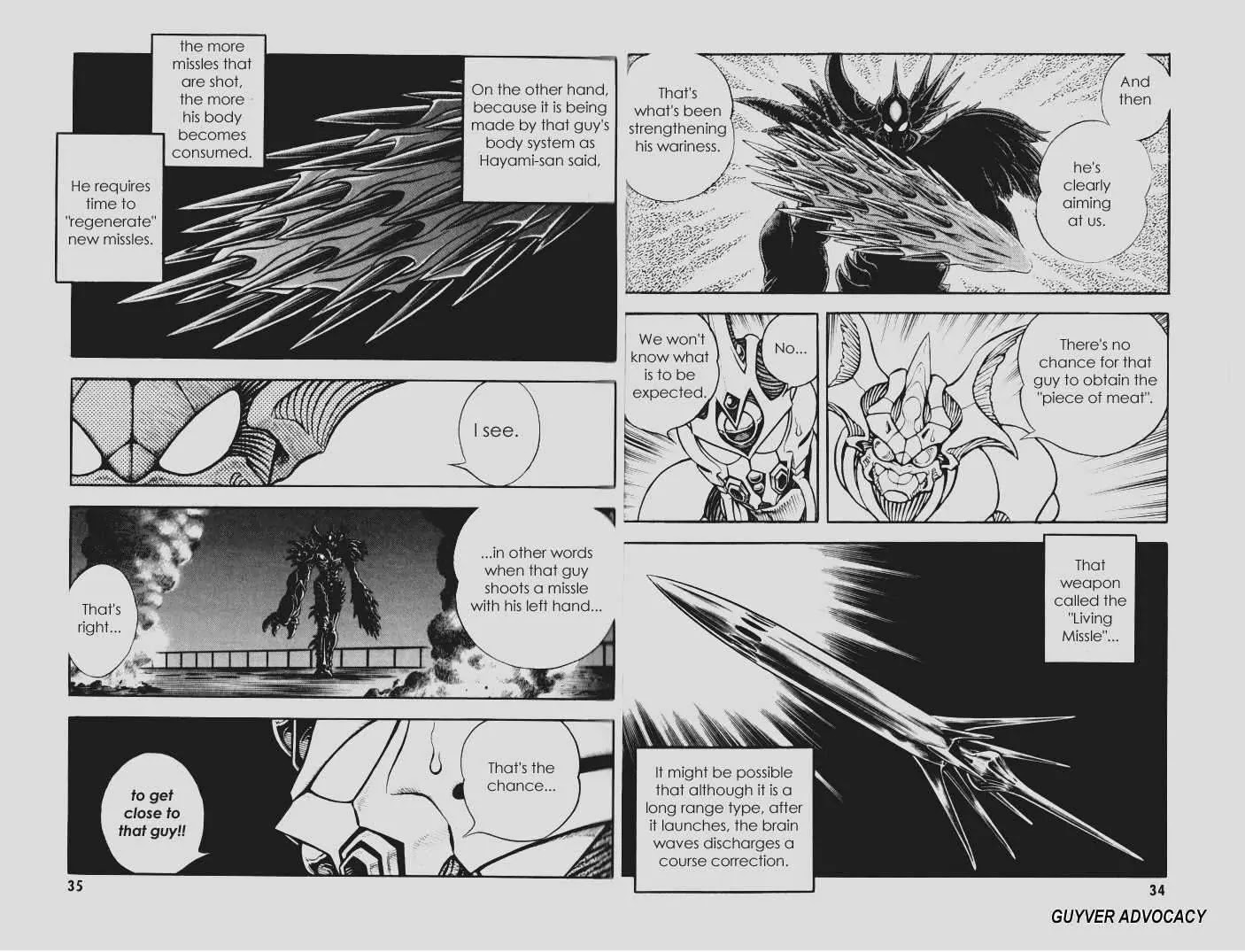 Guyver Chapter 142 page 6 - Chapter 142: Battle to the Death!! Metropolitan Goverment Office Rooftop