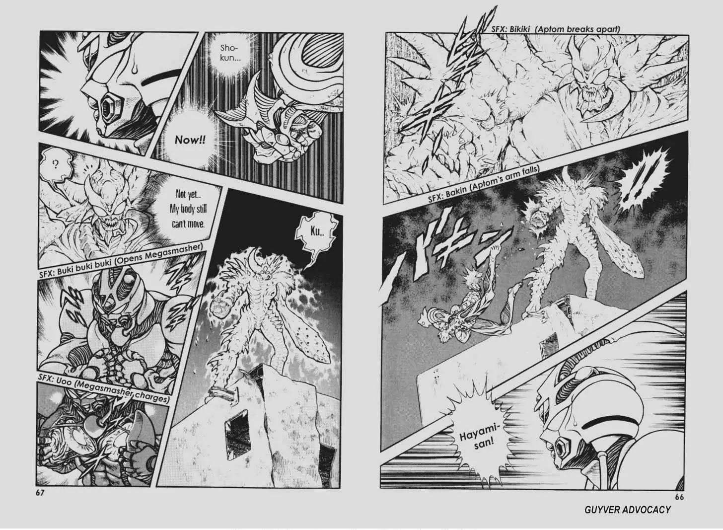 Guyver Chapter 143 page 10 - Chapter 143: Bio Freezer's Requiem