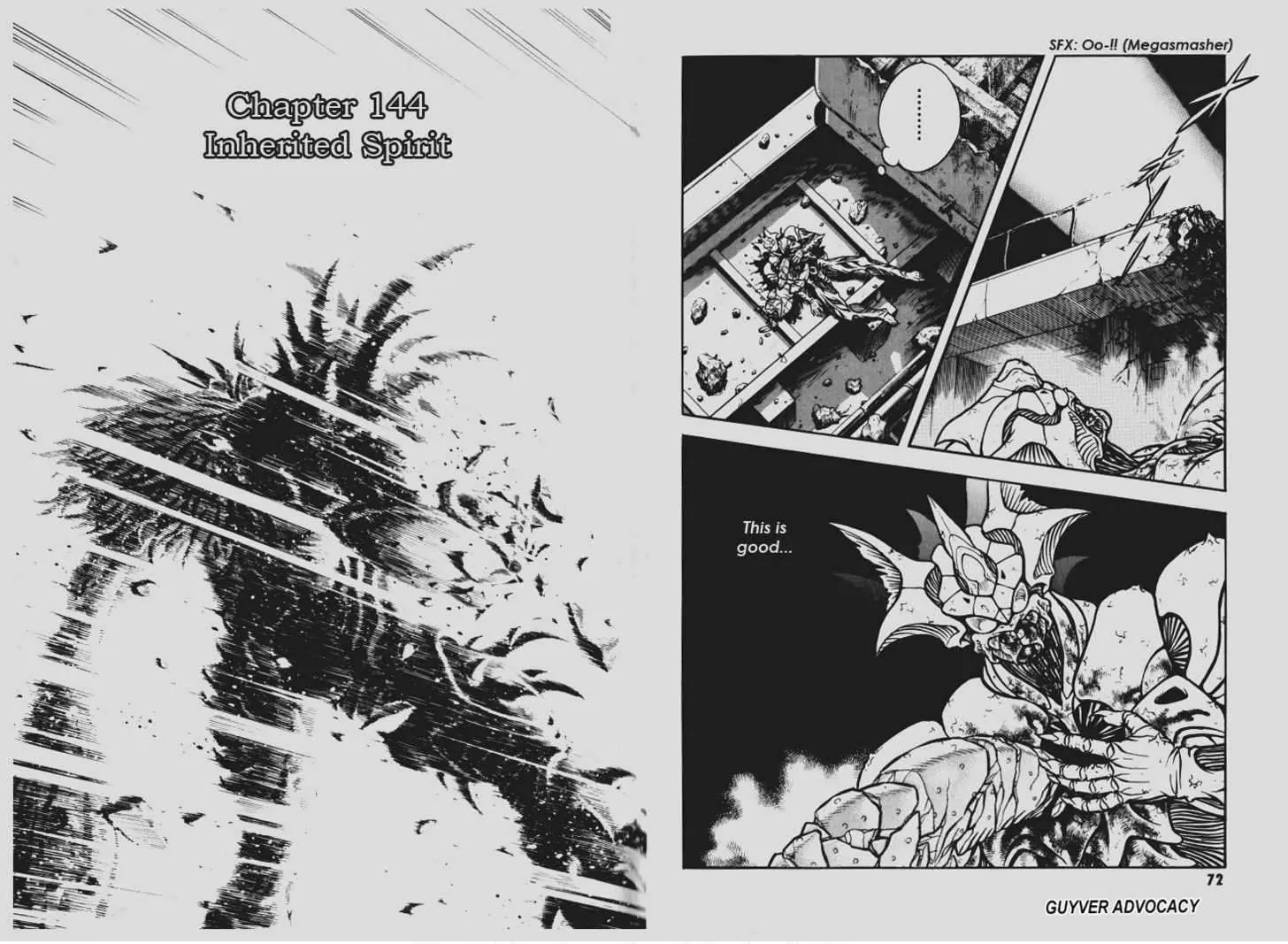 Guyver Chapter 144 page 1 - Chapter 144: Inherites Spirit