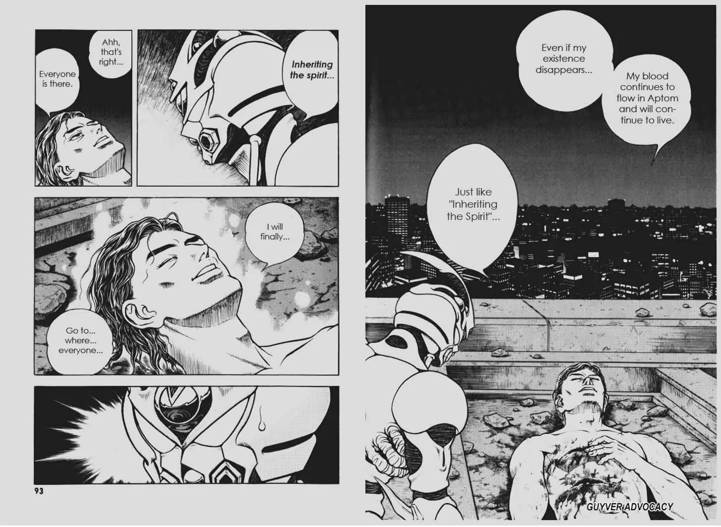 Guyver Chapter 144 page 11 - Chapter 144: Inherites Spirit