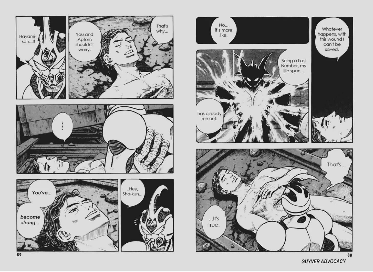 Guyver Chapter 144 page 9 - Chapter 144: Inherites Spirit