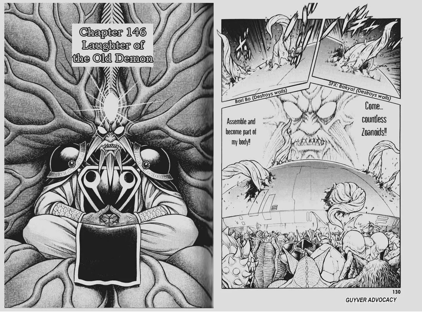 Guyver Chapter 146 page 1 - Chapter 146: Laughter of the Old Demon