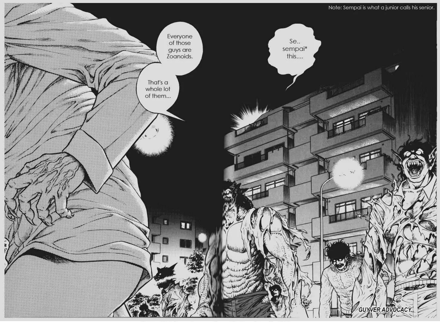 Guyver Chapter 146 page 8 - Chapter 146: Laughter of the Old Demon