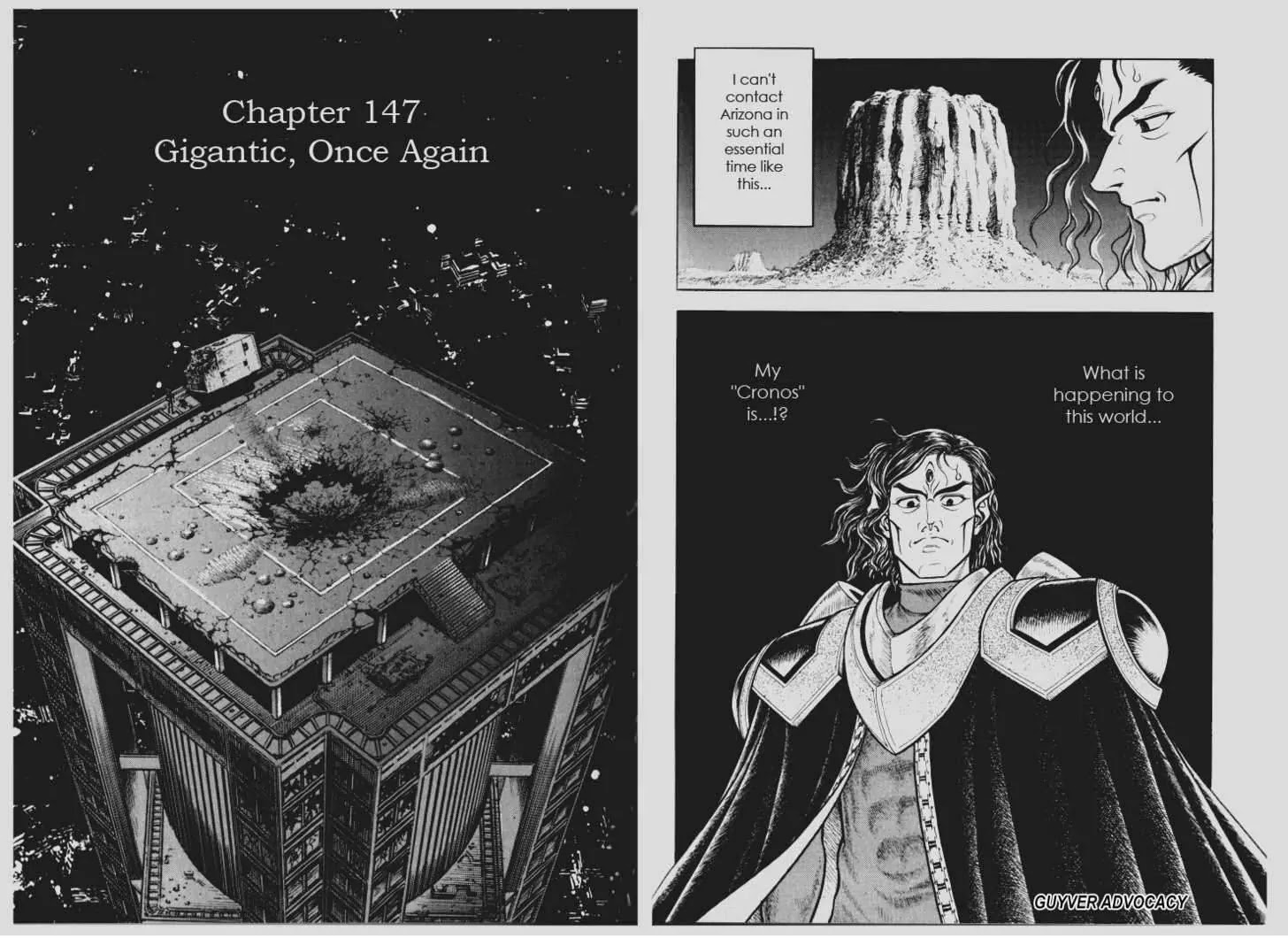 Guyver Chapter 147 page 1 - Chapter 147: Gigantic, Once Again