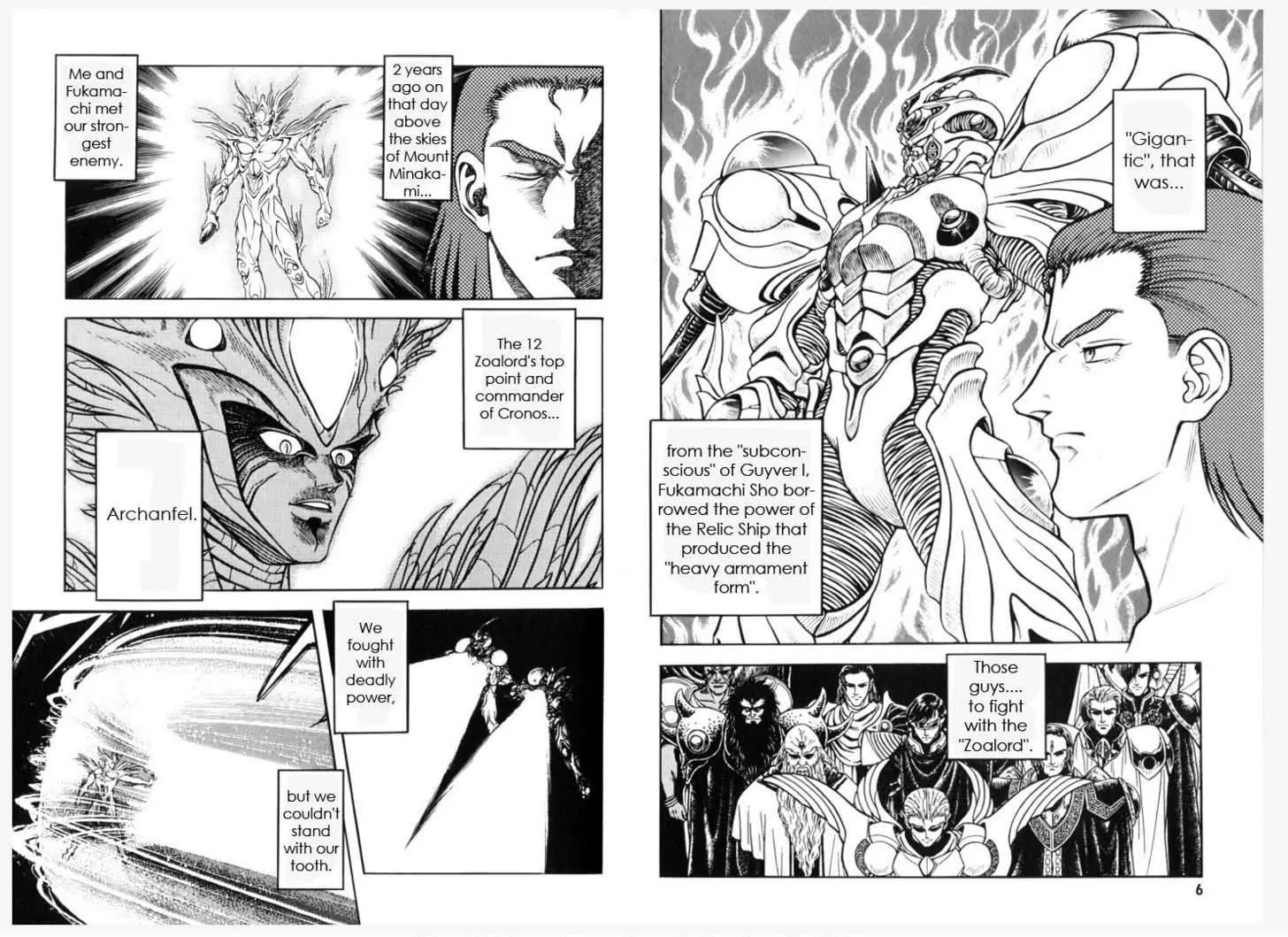 Guyver Chapter 148 page 5 - Chapter 148: Passage of Poer- the Tow Gigantics
