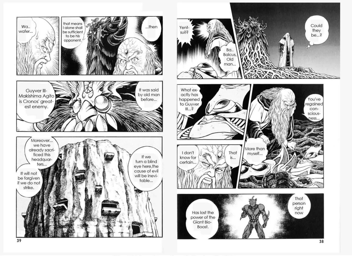 Guyver Chapter 149 page 8 - Chapter 149: Chased to the Critical Point