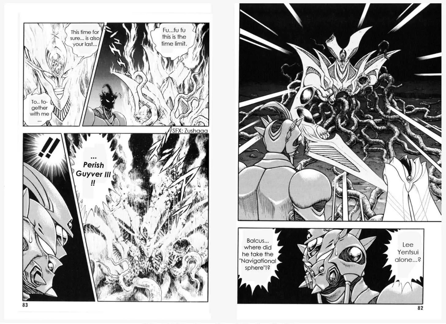 Guyver Chapter 151 page 6 - Chapter 151: Headquarters Destroyed