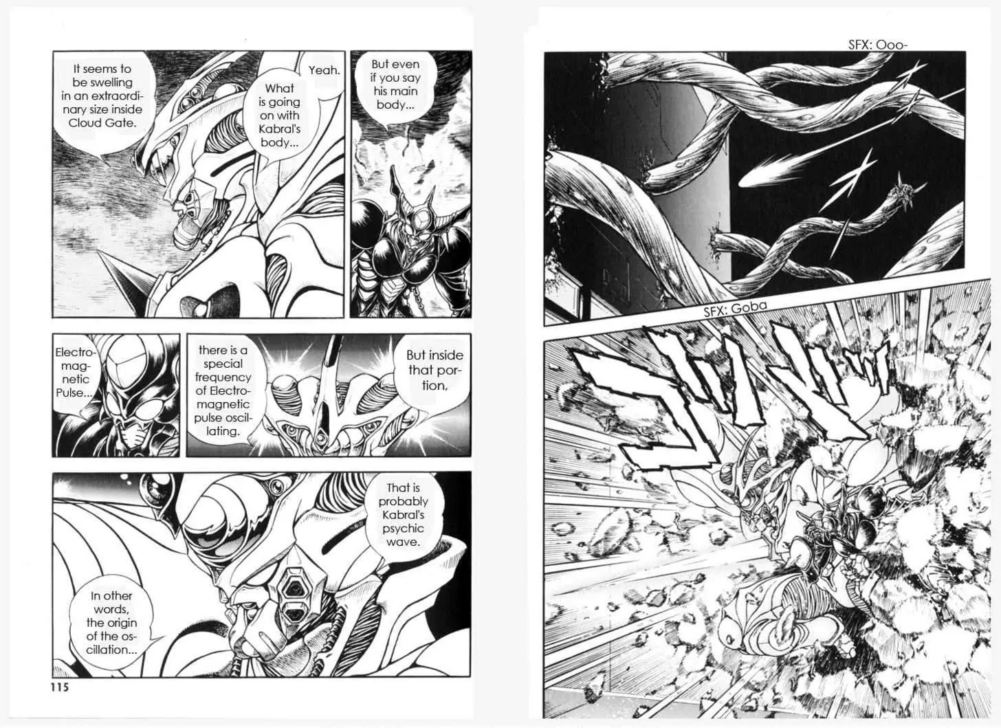 Guyver Chapter 152 page 10 - Chapter 152: Gathering of Giant Faces