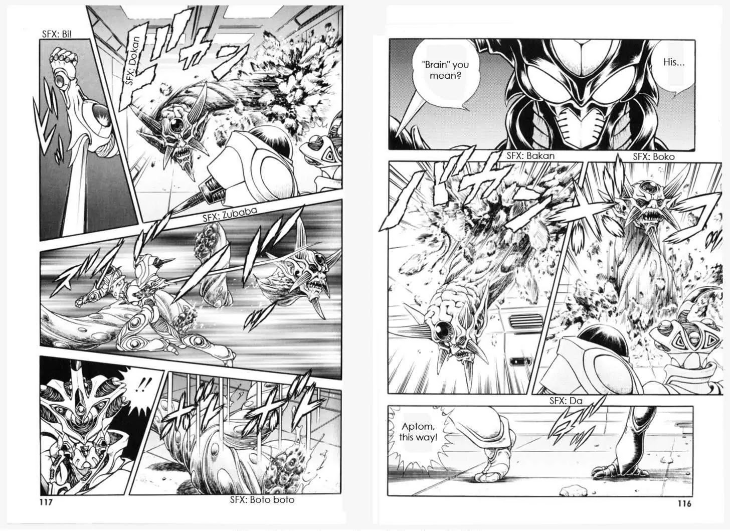 Guyver Chapter 152 page 11 - Chapter 152: Gathering of Giant Faces
