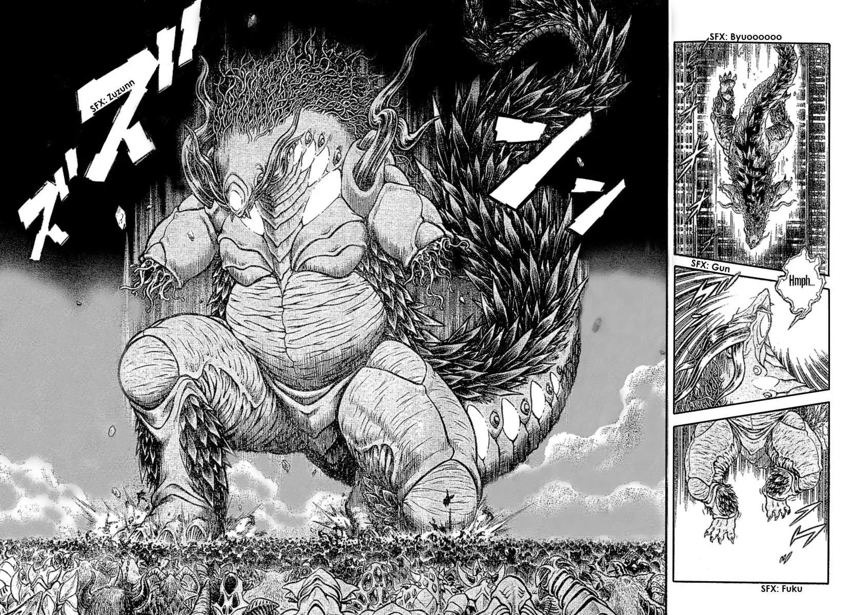 Guyver Chapter 156 page 21 - Chapter 156: Frontal Attak! Giant God Bio-Boost!!!