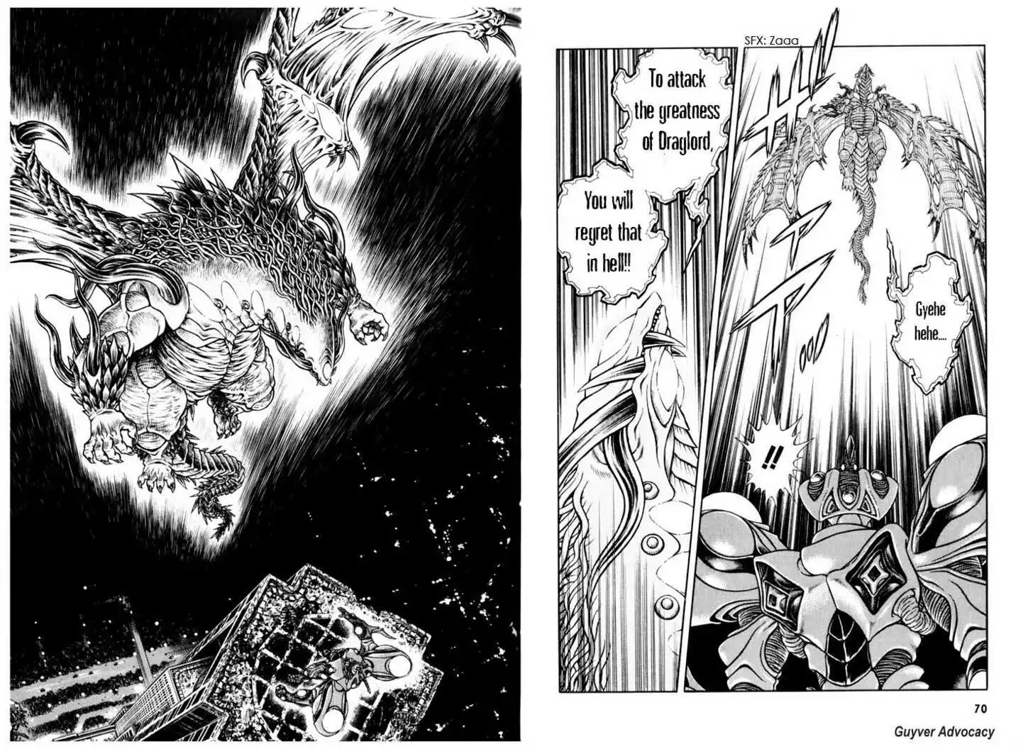 Guyver Chapter 157 page 10 - Chapter 157: Giant Beast Lord (Draglord) Take Flight