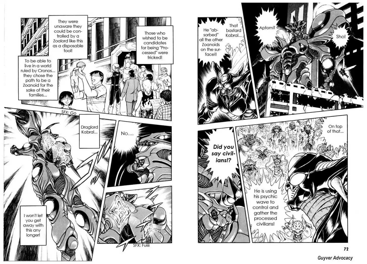 Guyver Chapter 157 page 11 - Chapter 157: Giant Beast Lord (Draglord) Take Flight